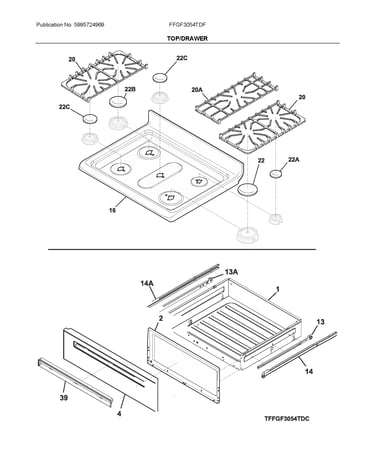 Top/drawer