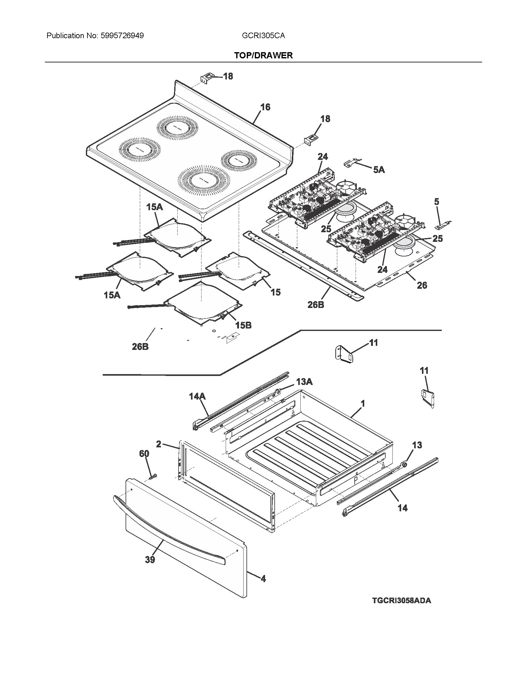 Top/drawer