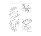 Frigidaire FFTR1821TSD shelves diagram