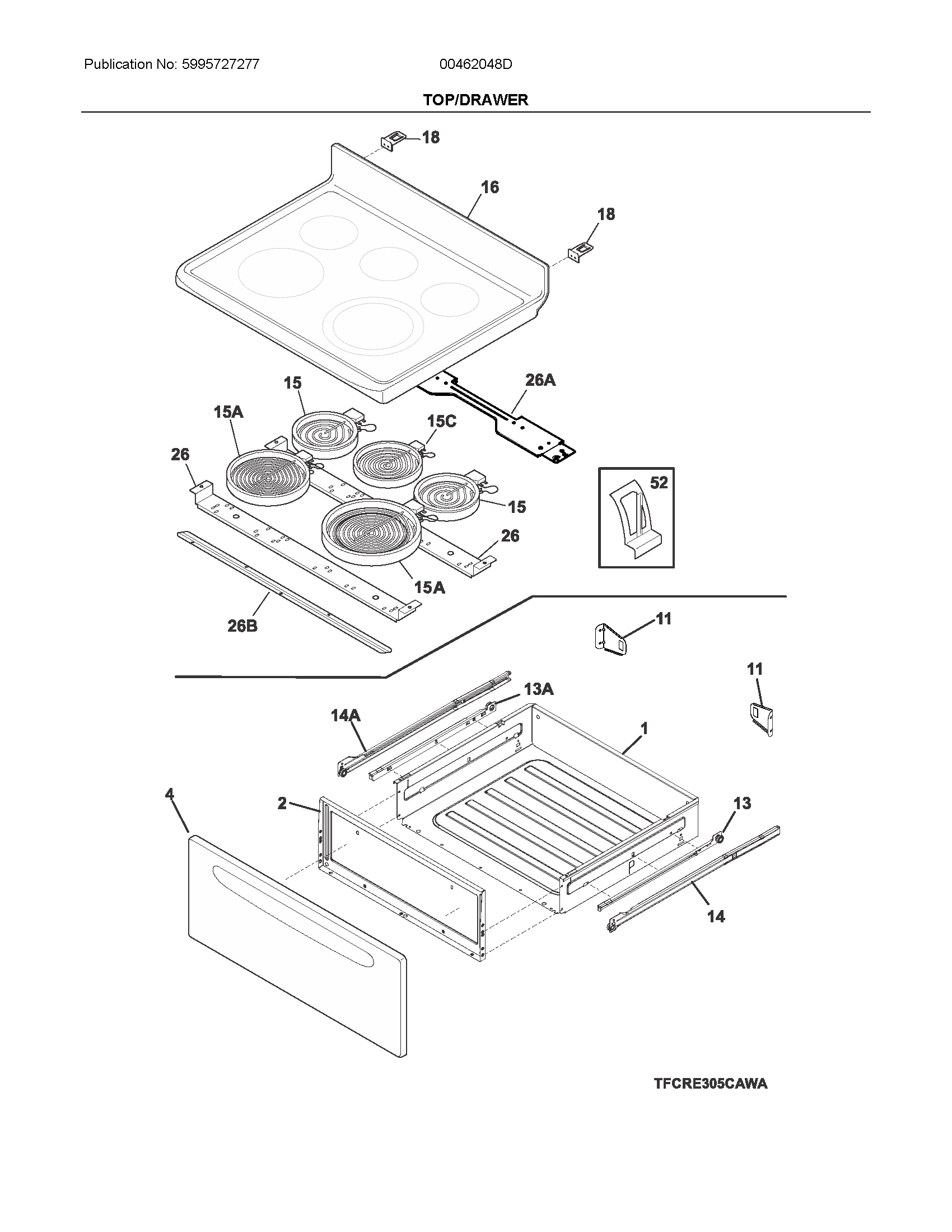 Top/drawer