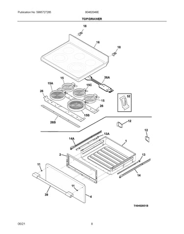 Top/drawer