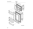 Frigidaire FPHT2097VF0 doors diagram