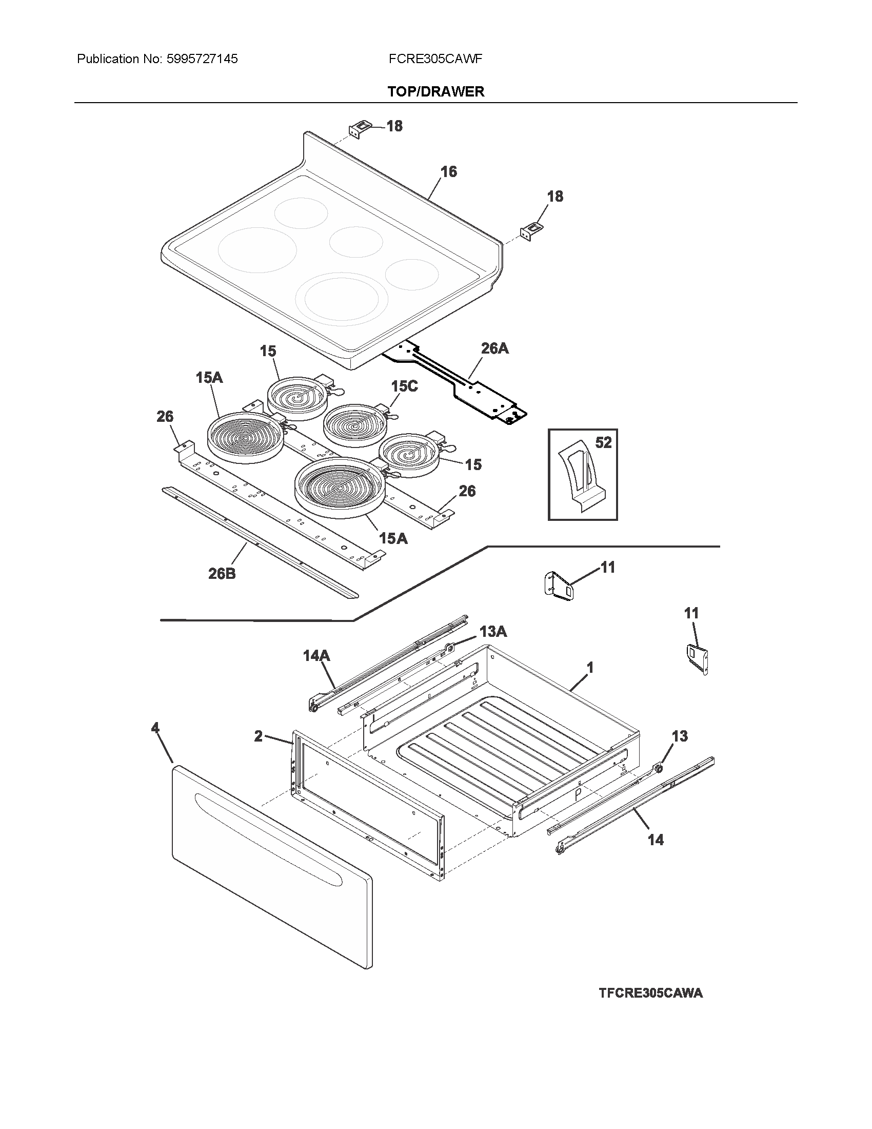 Top/drawer