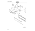 Frigidaire LFEF3054TDM backguard diagram