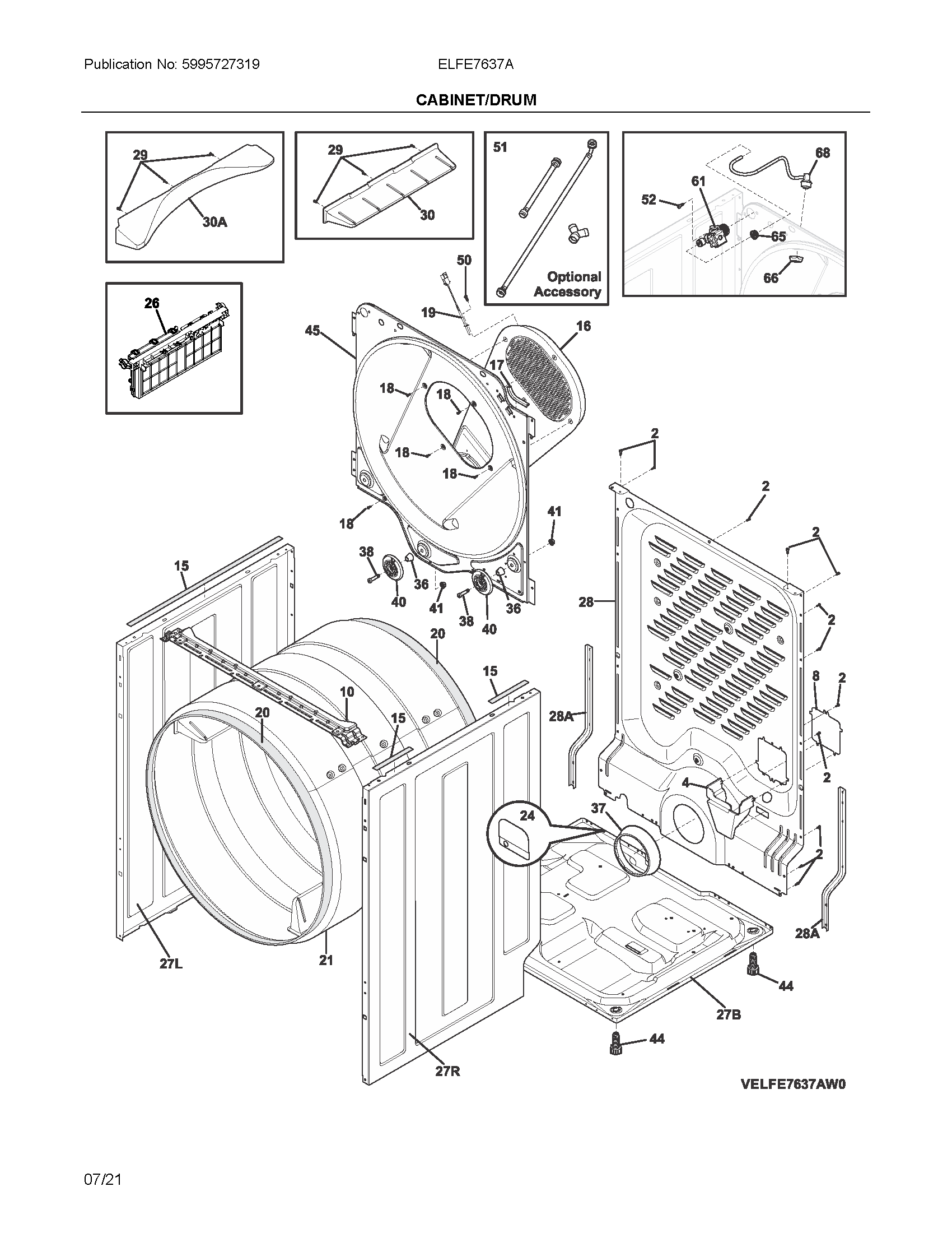 CABINET/DRUM