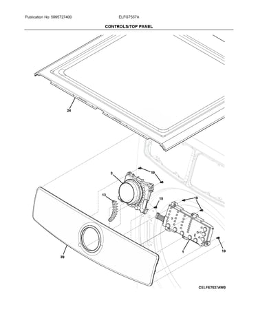 Controls/top panel