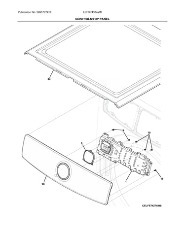 Controls/top apnel