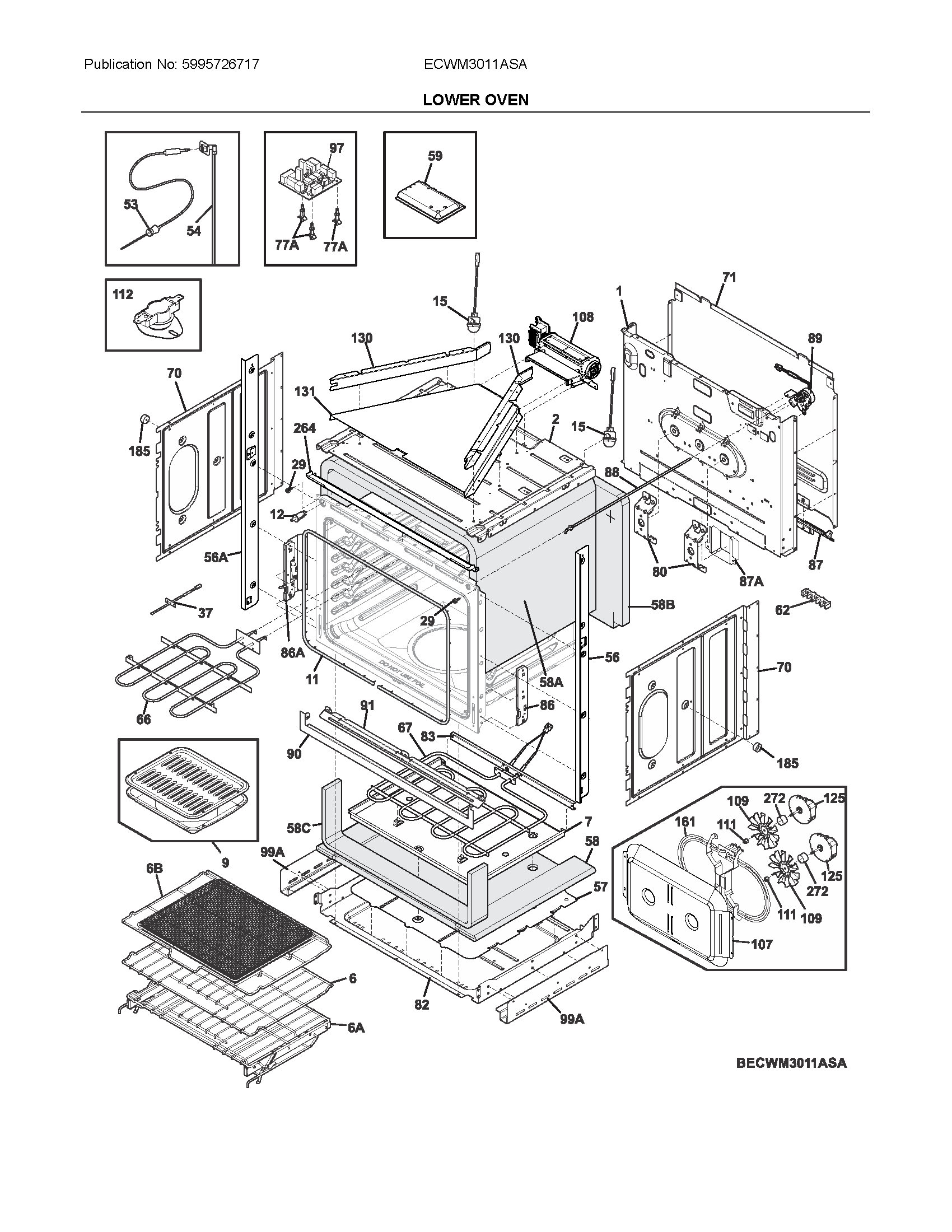 Lower oven