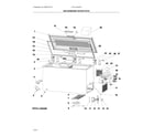 Frigidaire FFCL1542AW recommended spare parts diagram