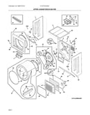 Upper cabinet/drum heater