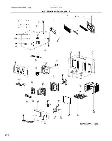 Recommended spare parts