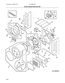 Upper cabinet/drum heater