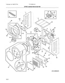 Upper cabinet/drum heater