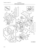 Upper cabinet/drum heater