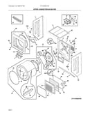 Upper cabinet/drum heater