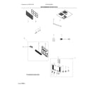 Frigidaire FHWC282WB20 spares diagram