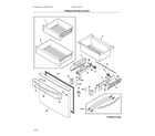 Frigidaire FRFG1723AV freezer drawers,basket diagram
