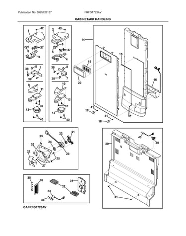 Cabinet/air handling