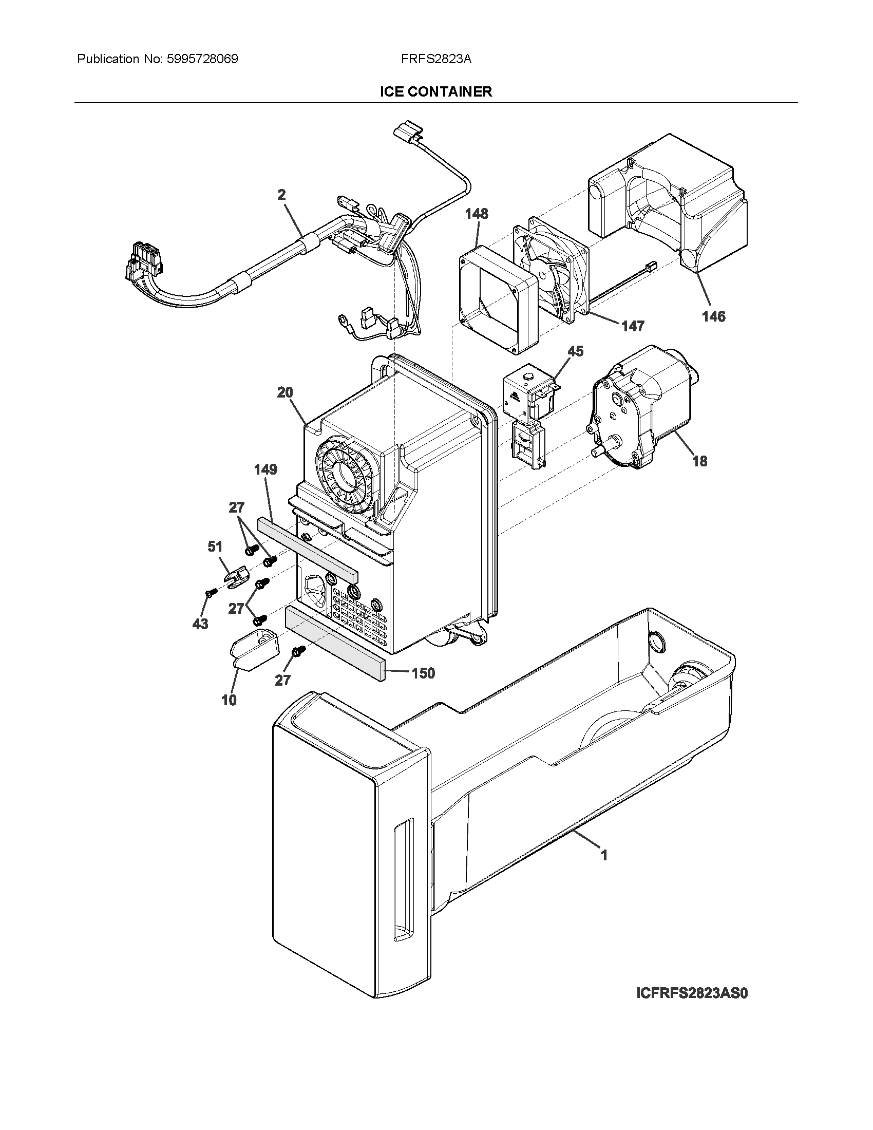 Ice container