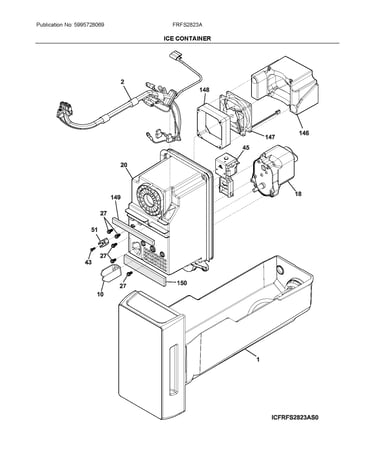 Ice container