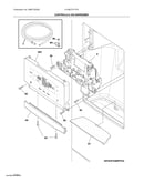 Controls & ice dispenser
