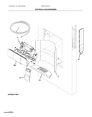 Controls & ice dispenser