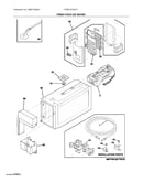 Fresh food ice maker