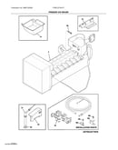 Freezer ice maker