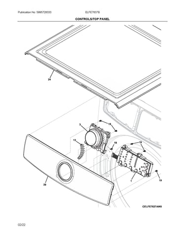 Controls/top panel
