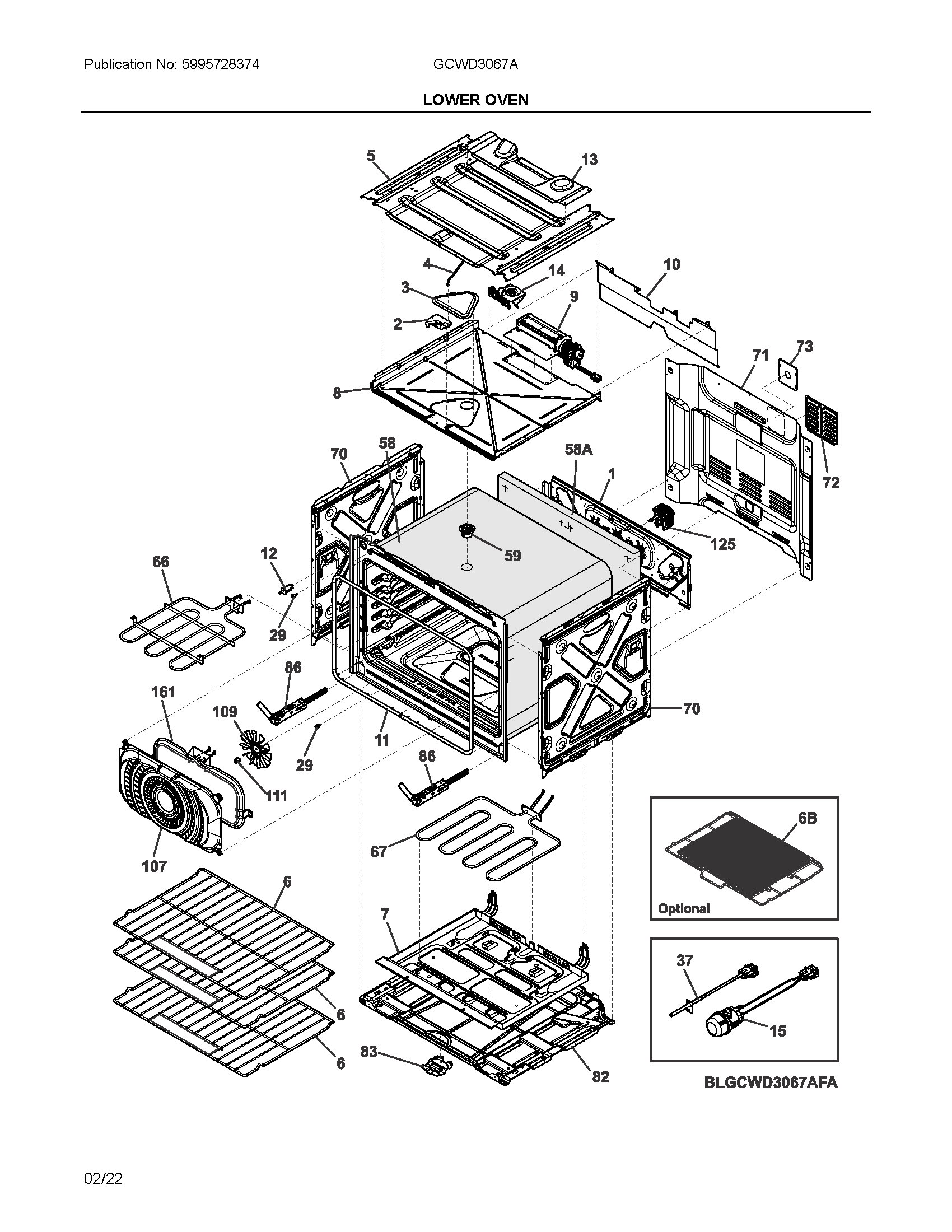 Lower oven