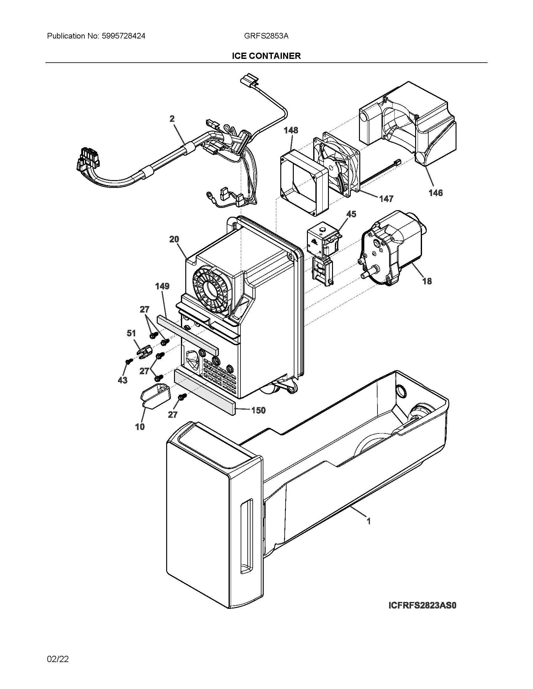 Ice container