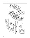 Freezer drawer, baskets