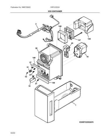 Ice container