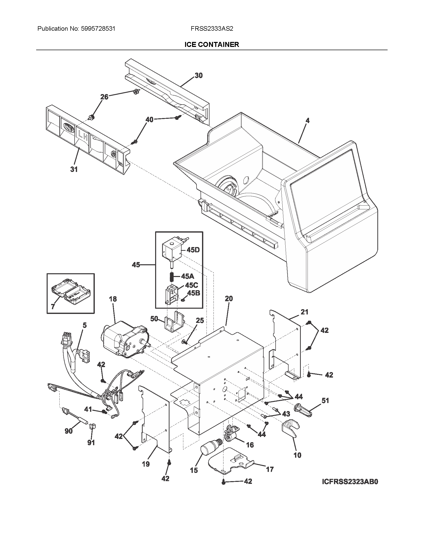Ice container