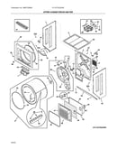 Upper cabinet/drum heater
