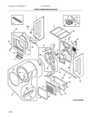 Upper cabinet/drum heater