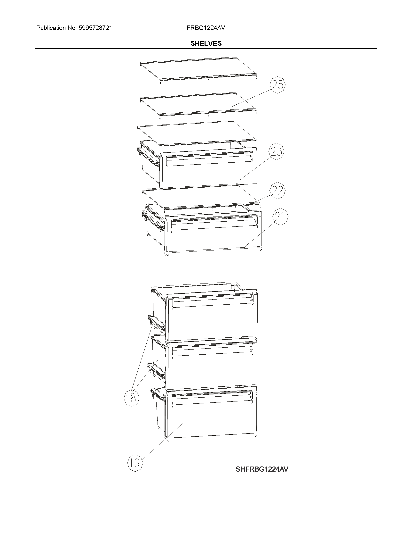 SHELVES