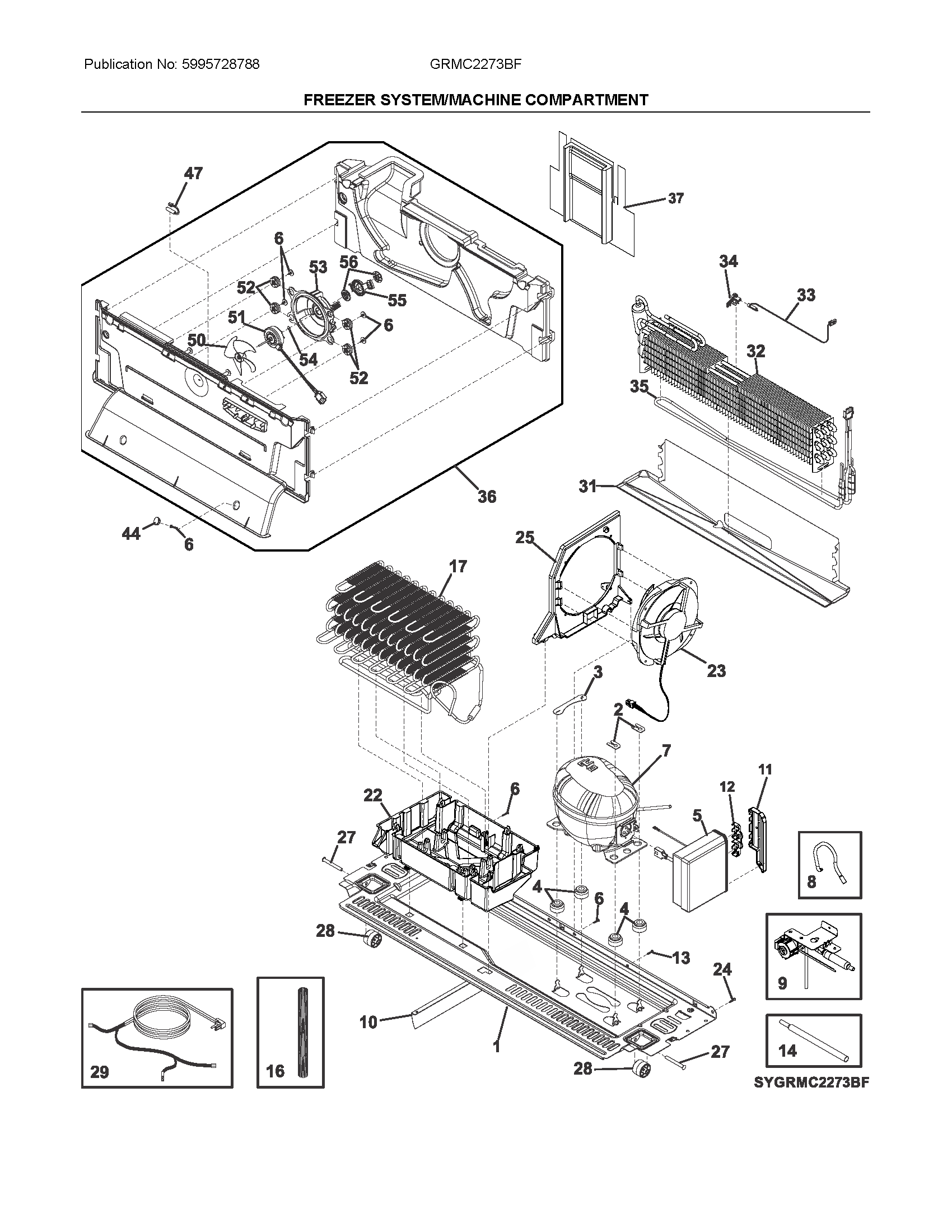 Freezer system/machine cmpt