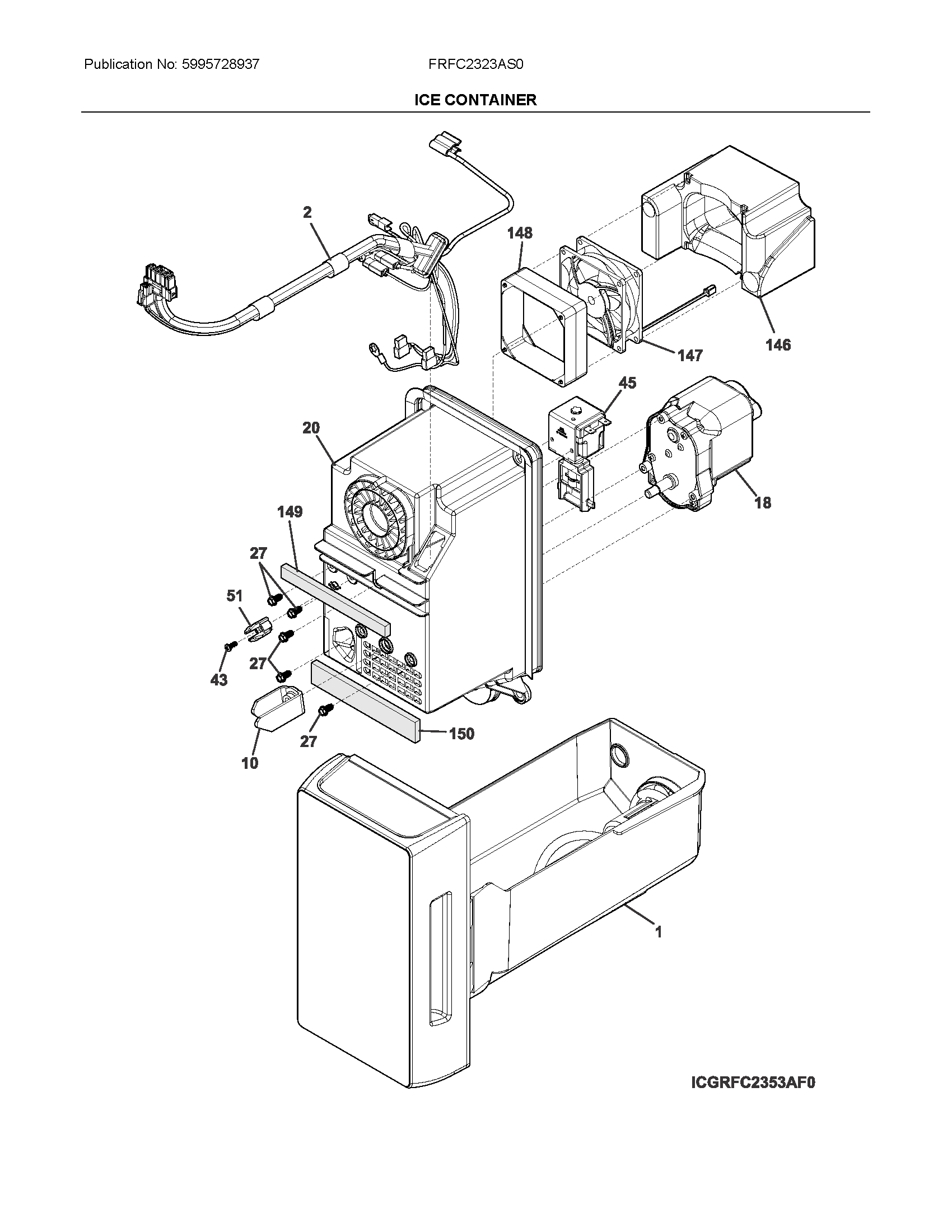 Ice container