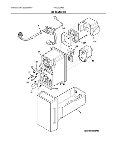 Ice container