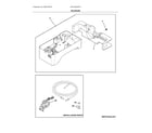 Frigidaire GRFN2853AF0 ice maker diagram