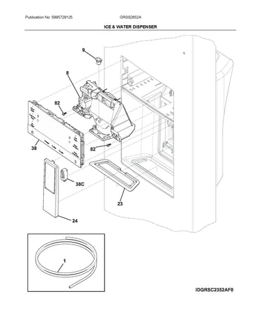 Ice & water dispenser
