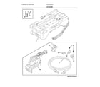 Frigidaire FRSC2333AS3 ice maker diagram