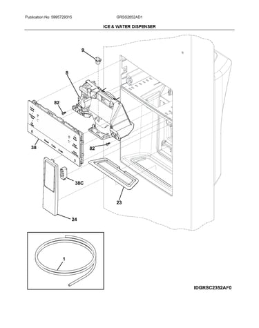 Ice & water dispenser