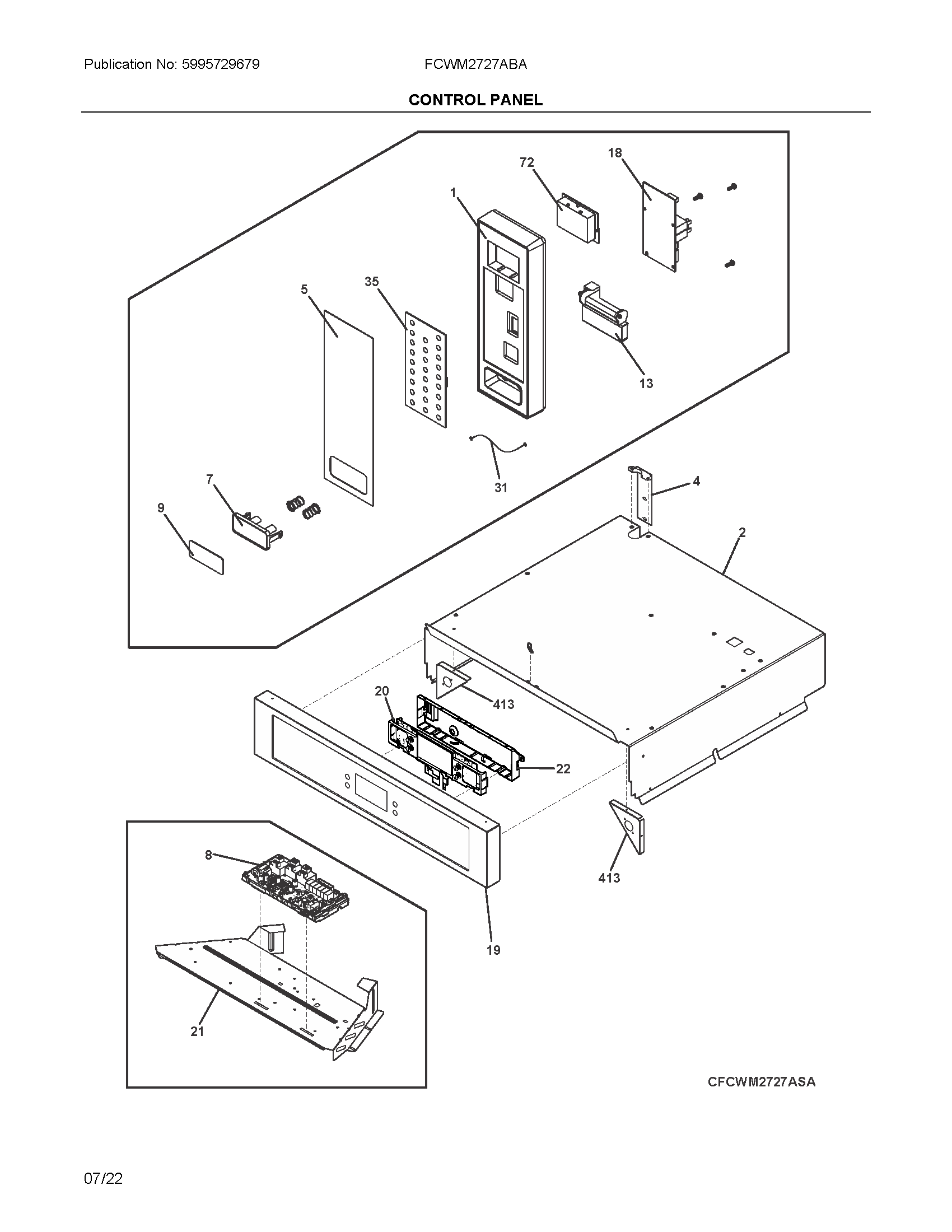 Control panel