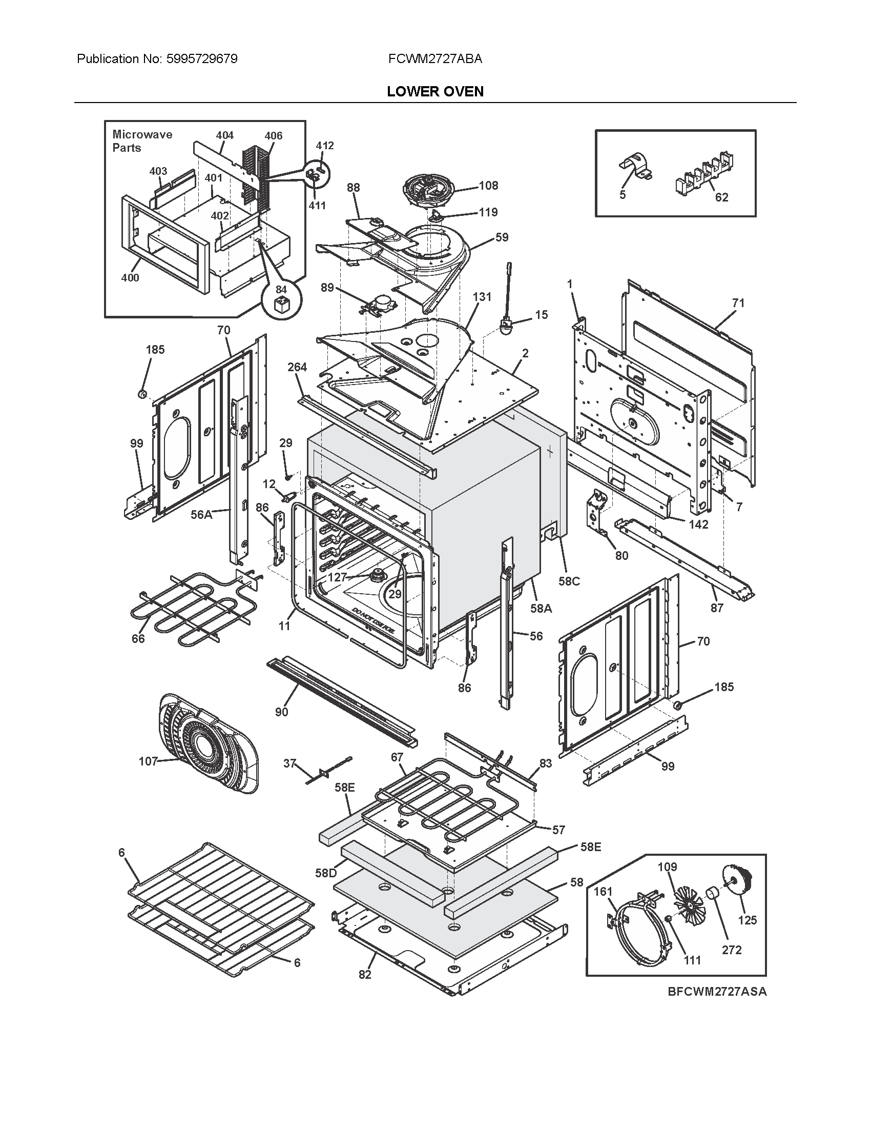 Lower oven