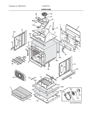 Upper oven
