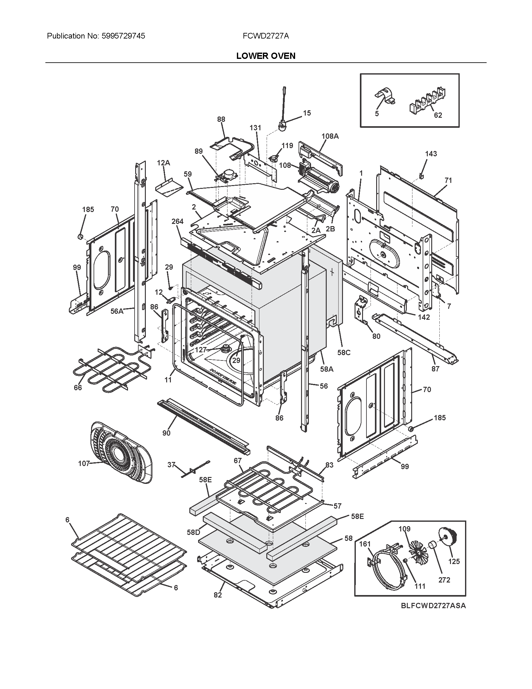 Lower oven