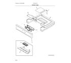 Frigidaire GCWD2767ADD control panel diagram