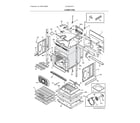 Frigidaire GCWD2767AFD lower oven diagram